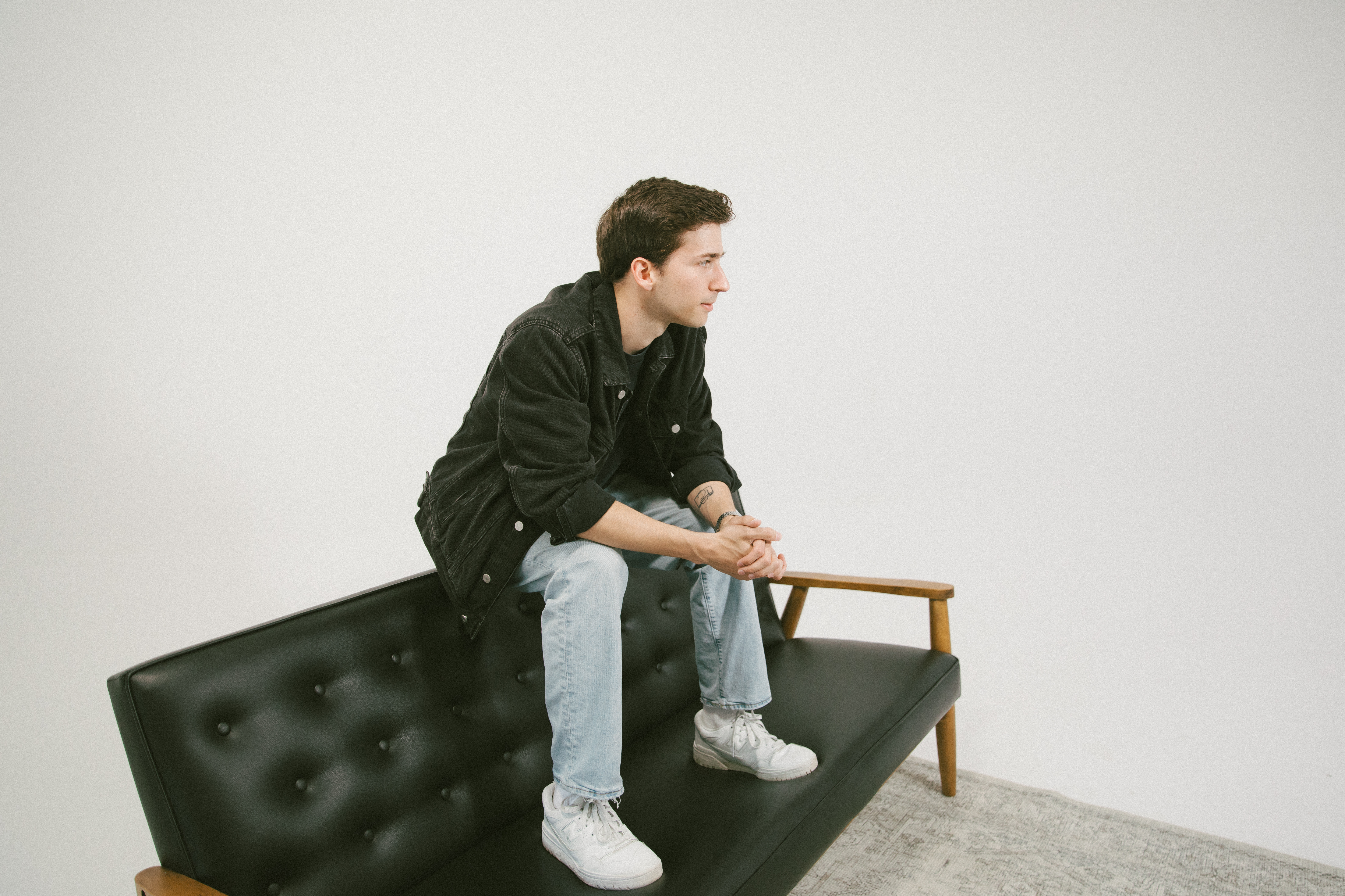 Sam on couch